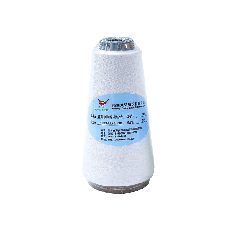Bumbac combinat/nucleu lyocell a rotit fire-tex